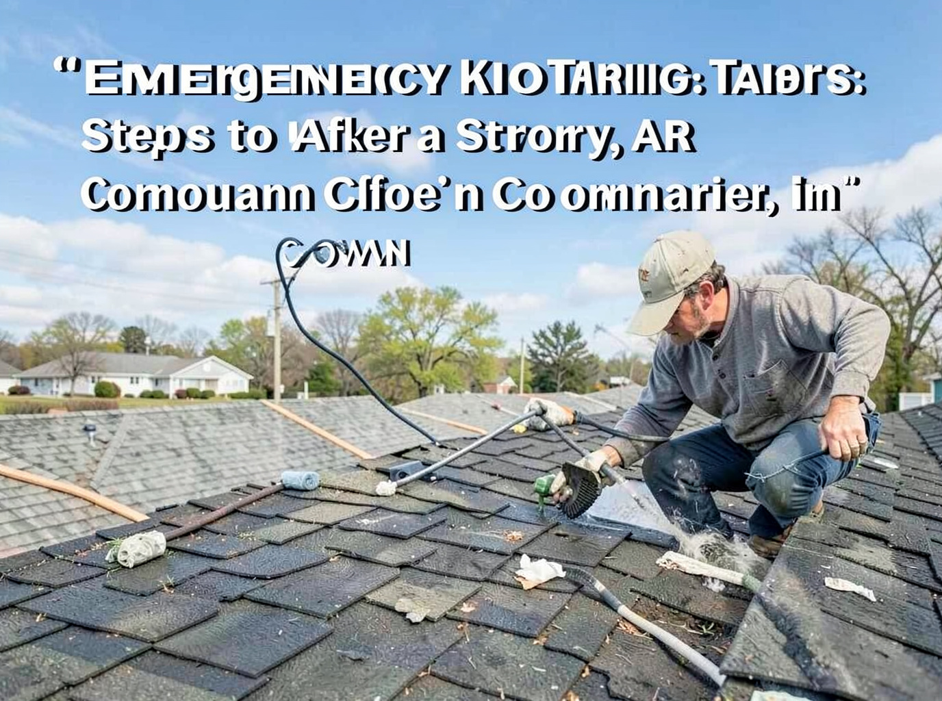 roofing contractor in UCA District, AR